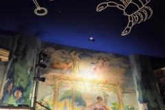 The murals and other decor inside the Latchis were charming