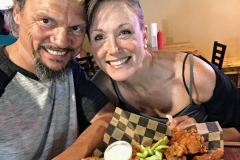 The wings are delish!