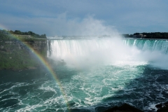 Rainbow at Horseshoe Falls