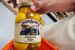 Don't forget the pickled eggs